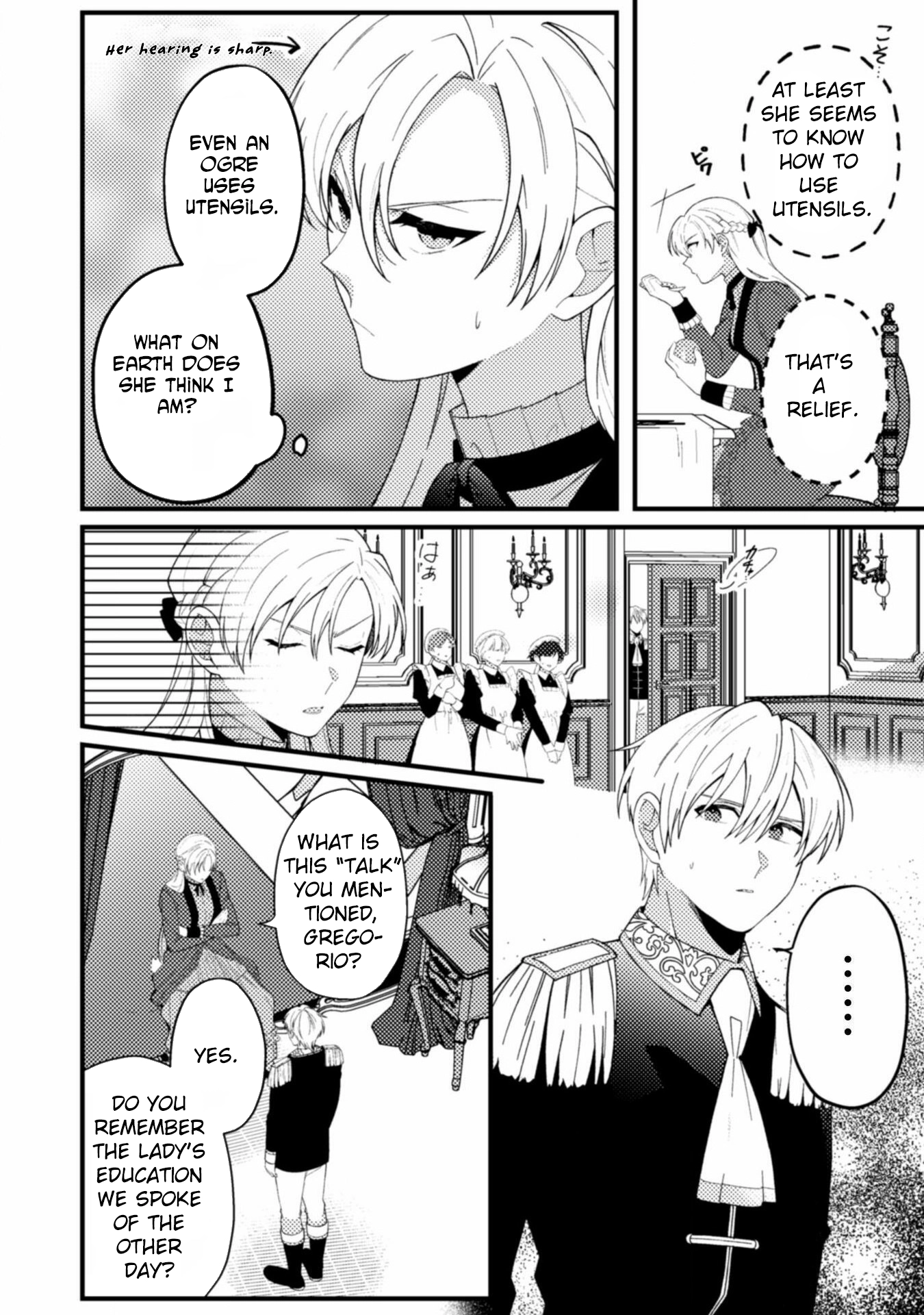 The Dragon-Blooded Noblewoman Stronger Than an Ogre Seeks a Husband Chapter 3 Page 4